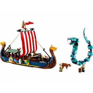 «Корабль викингов и Мидгардский змей» 31132