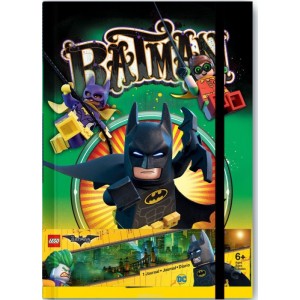 «Книга для записей  с резинкой LEGO Batman Movie 		» 51732