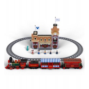«Поезд и станция LEGO Disney» 71044