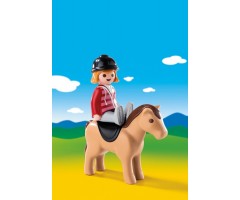 PM6973 Наездница с лошадью