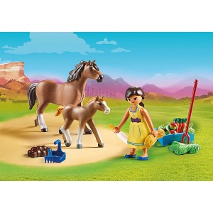 «Пру с лошадью и жеребенком» PM70122