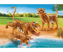 PM70359 Тигры с детенышем