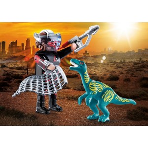 «Велоцираптор с ловцом динозавров» PM70693