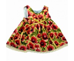 PR0221 Платье цветное для кукол 32 см