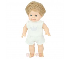 PR10605 Кукла-пупс Дима (кудрявый) в пижаме, 21 см