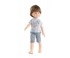 PR13223 Кукла Дарио, 32 см, в пижаме