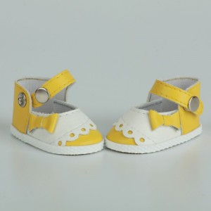 «Туфли желтые двухцветные» PR64047