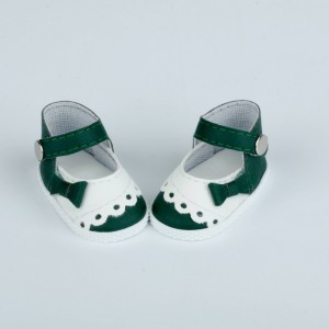 «Туфли зеленые с белым» PR64072