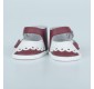 «Туфли бордовые с белым» PR64084