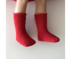 PR84618 Носочки красные для кукол